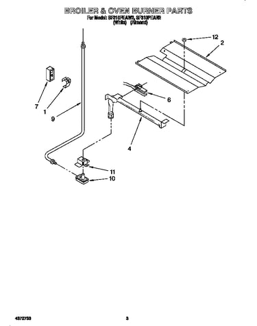 Broiler and oven burner
