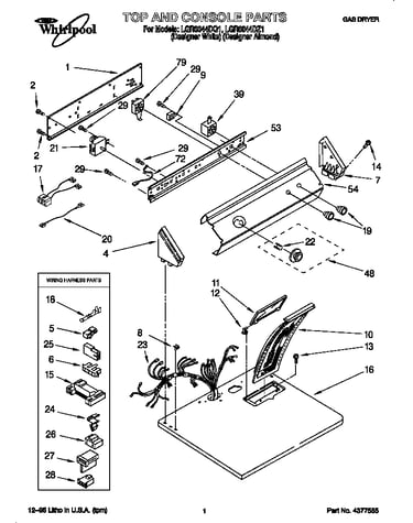 Top and console