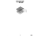 Roper FGS385BL3 oven rack diagram