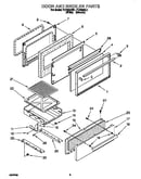 Door and broiler