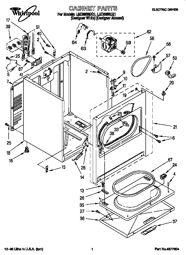 Parts diagram