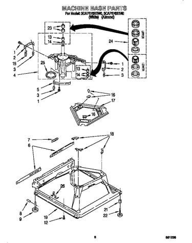 Machine base