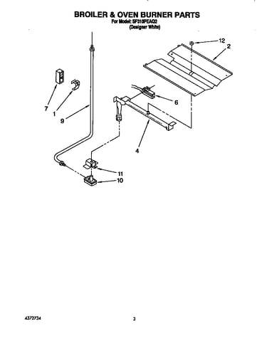 Broiler & oven burner