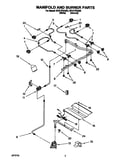 Manifold and burner