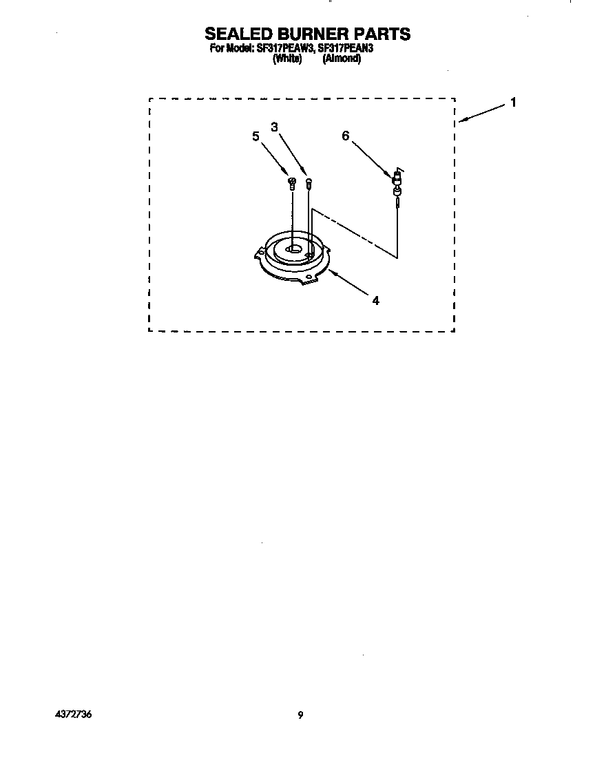 Sealed burner