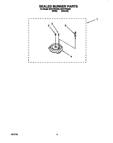 Sealed burner