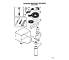 Whirlpool RE183A1 optional parts (not included) diagram
