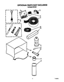Optional parts (not included)