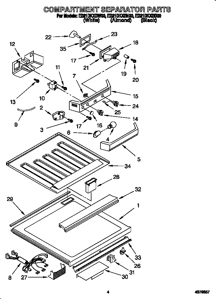 Compartment separator