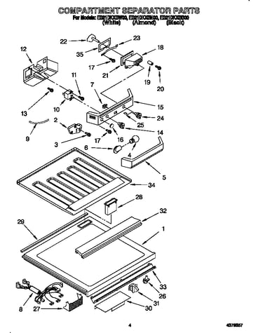 Compartment separator