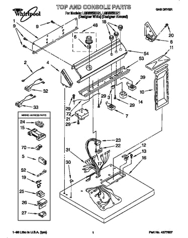 Top and console