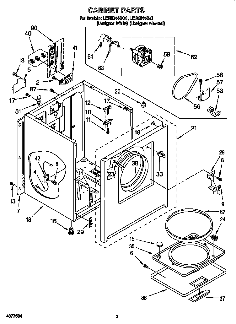 Parts diagram