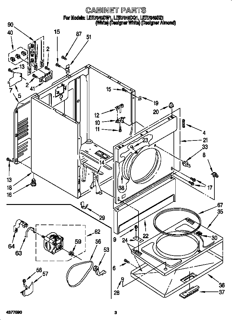 Parts diagram