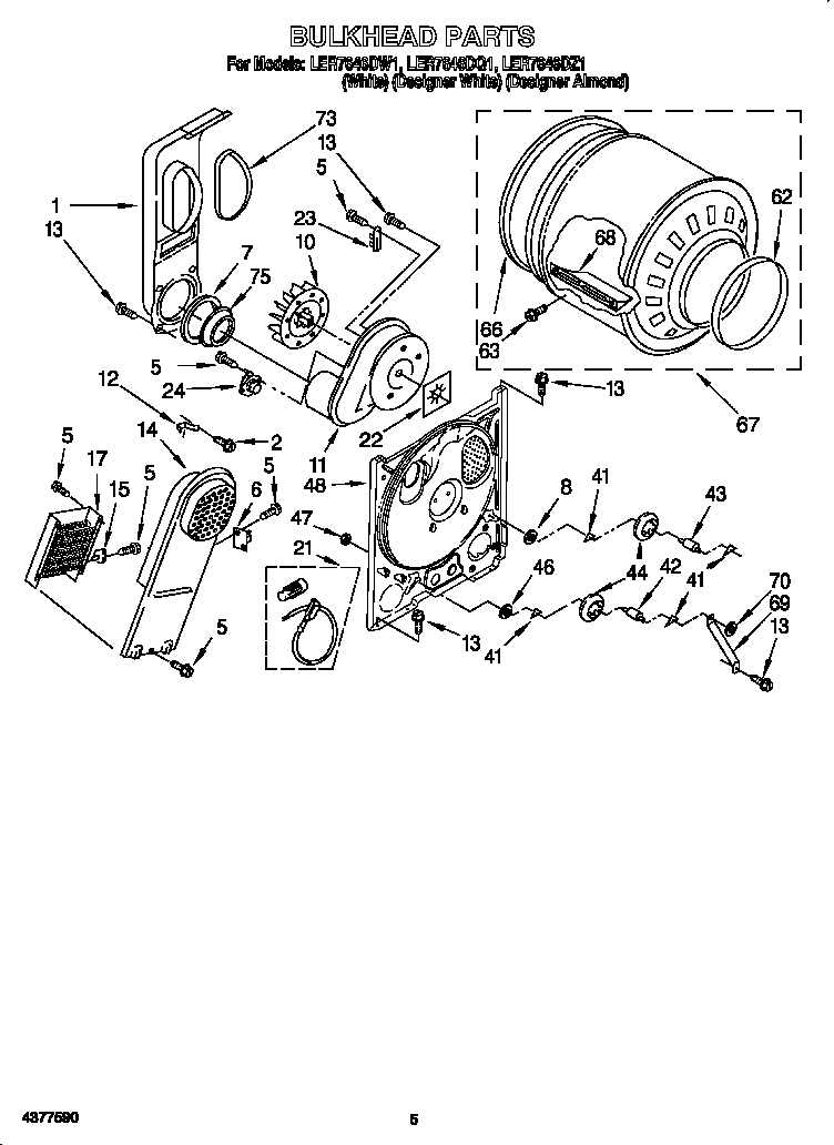 Parts diagram