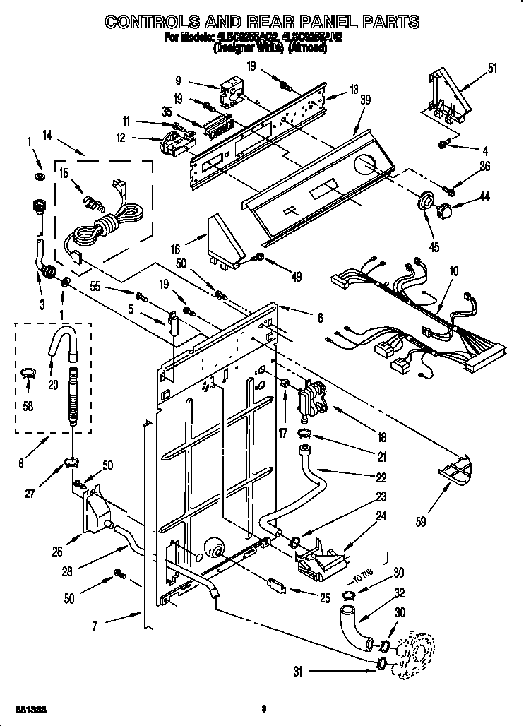 CONTROLS AND REAR PANEL