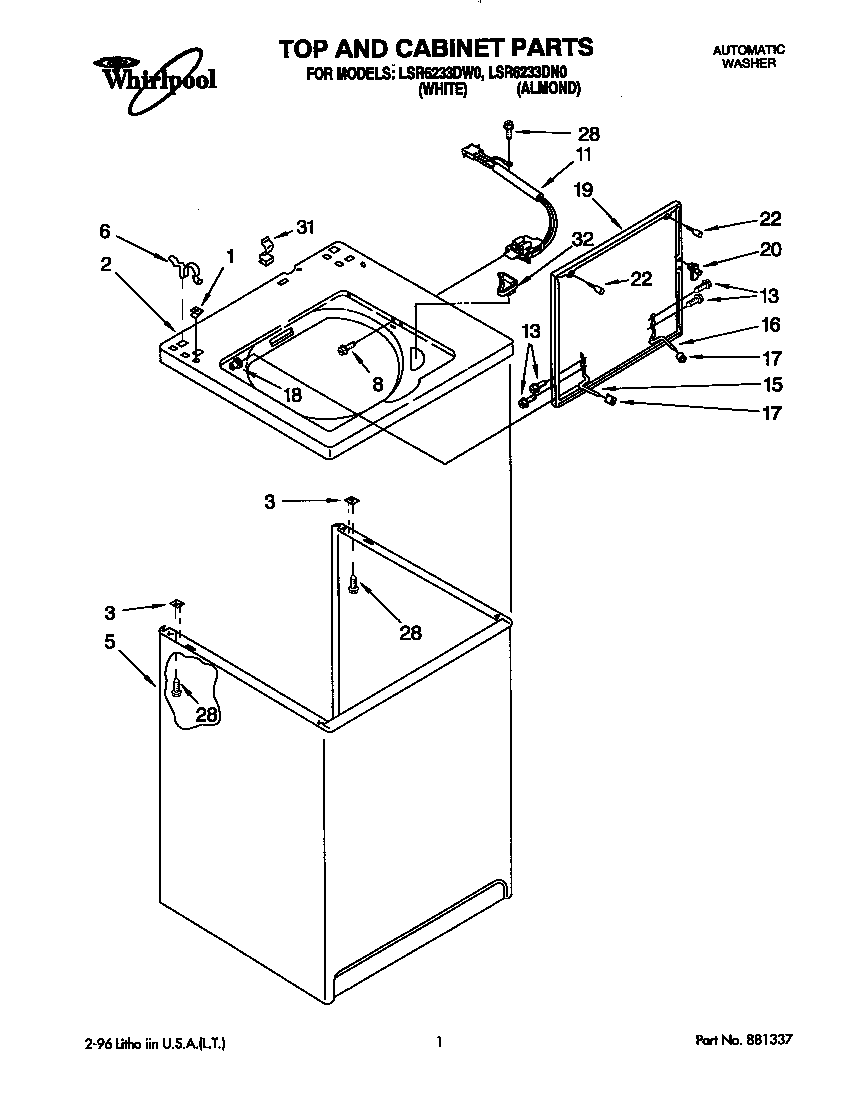 TOP AND CABINET