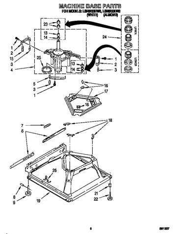 Machine base
