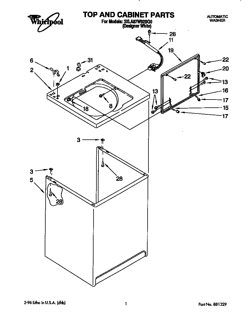 TOP AND CABINET