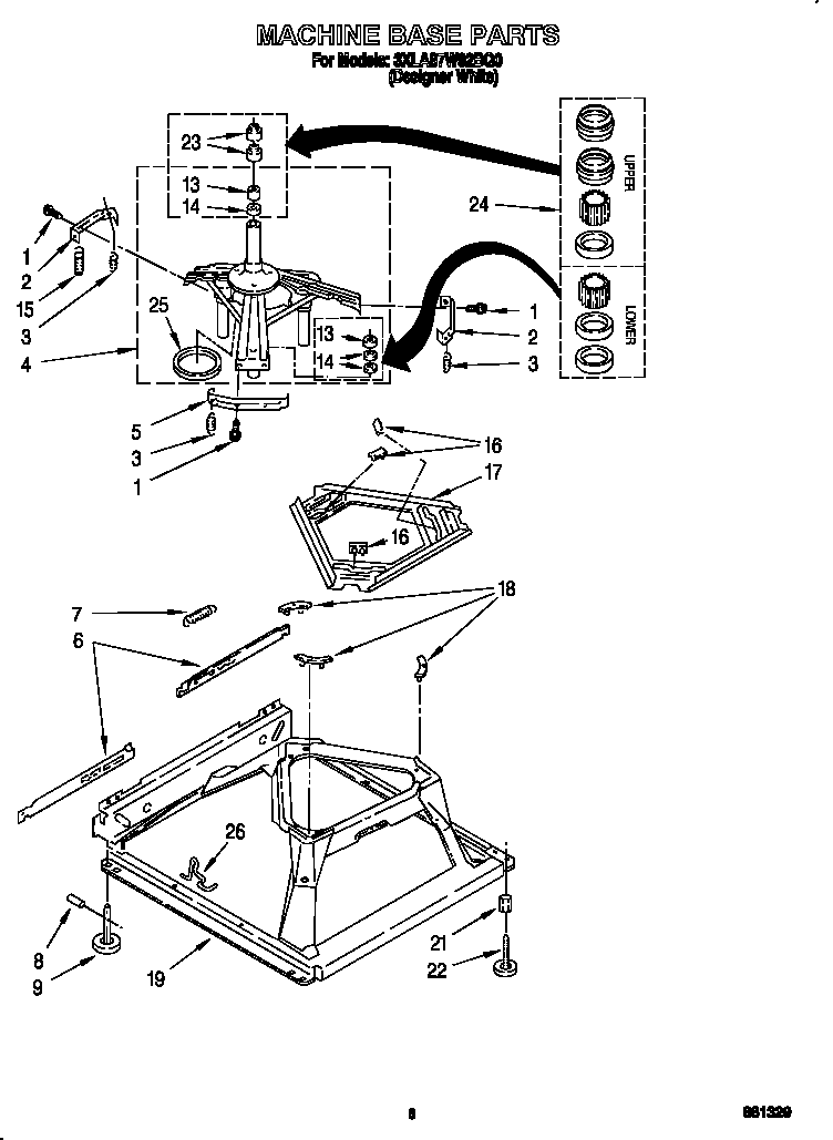 Machine base