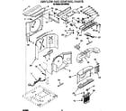 Crosley CAH18WC42 airflow and control diagram