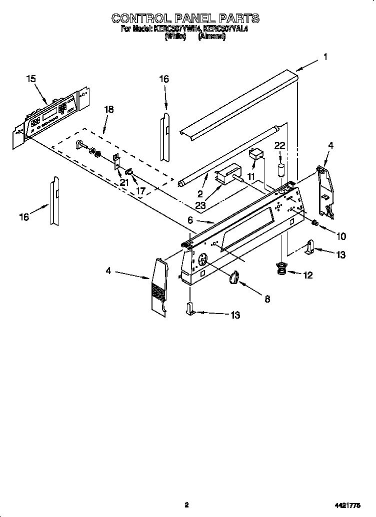 Control panel