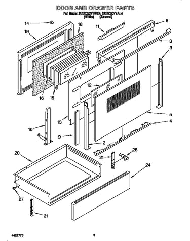 Door and drawer