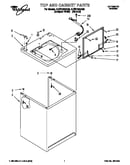 Top and cabinet