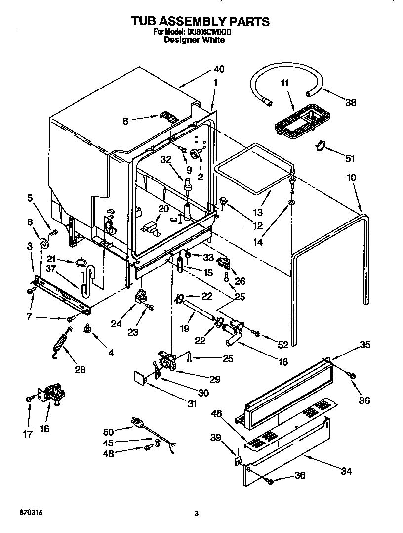 Tub assembly