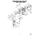 KitchenAid KEMS306XAL6 magnetron and air flow diagram