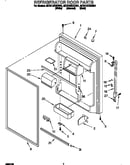 Refrigerator door