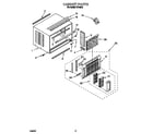 Whirlpool RE183A2 cabinet diagram