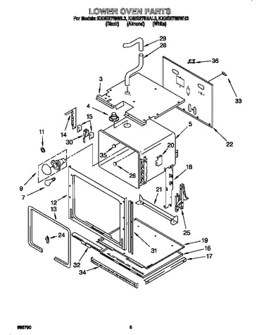 Lower oven