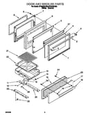 Door and broiler
