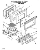 Door and broiler