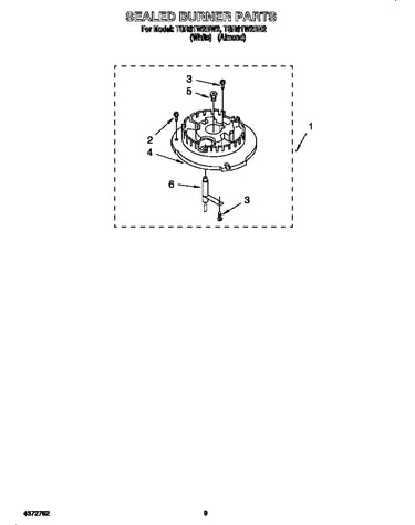 Sealed burner