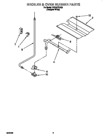 Broiler and oven burner
