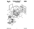 Whirlpool RB262PXAB5 internal oven diagram