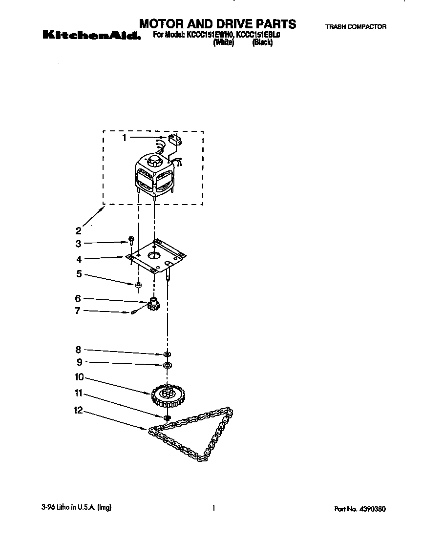 Motor and drive