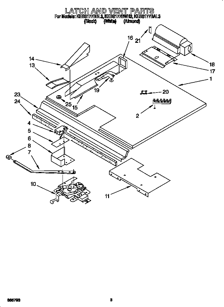 LATCH AND VENT