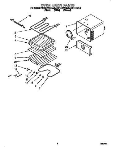 Oven liner