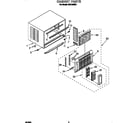 Whirlpool ACE184XD1 cabinet diagram