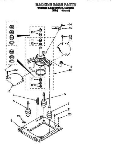 Machine base