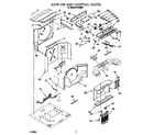 Whirlpool RE183A3 airflow and control diagram