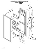 Refrigerator door