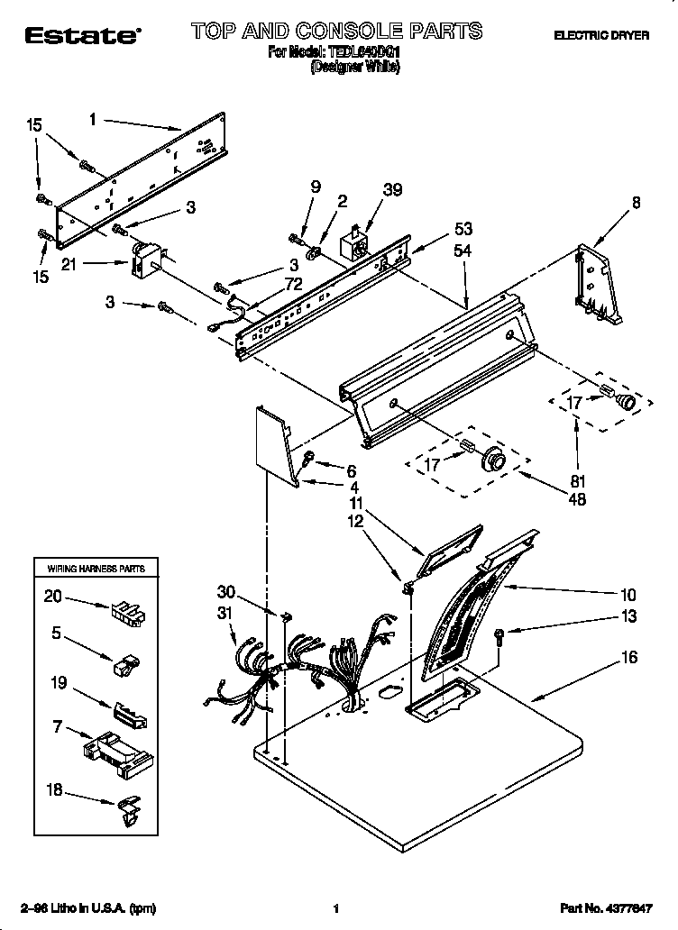 TOP AND CONSOLE