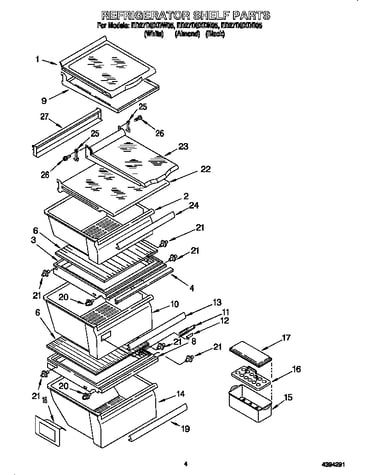 Refrigerator shelf