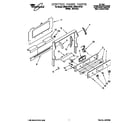 Whirlpool SF367PEYN7 control panel diagram