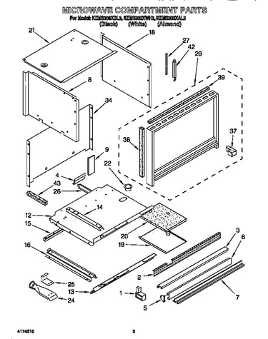 Microwave compartment