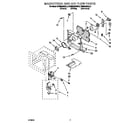 KitchenAid KEMS306XWH3 magnetron and airflow diagram