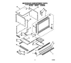 KitchenAid KEMS306XBL5 microwave compartment diagram